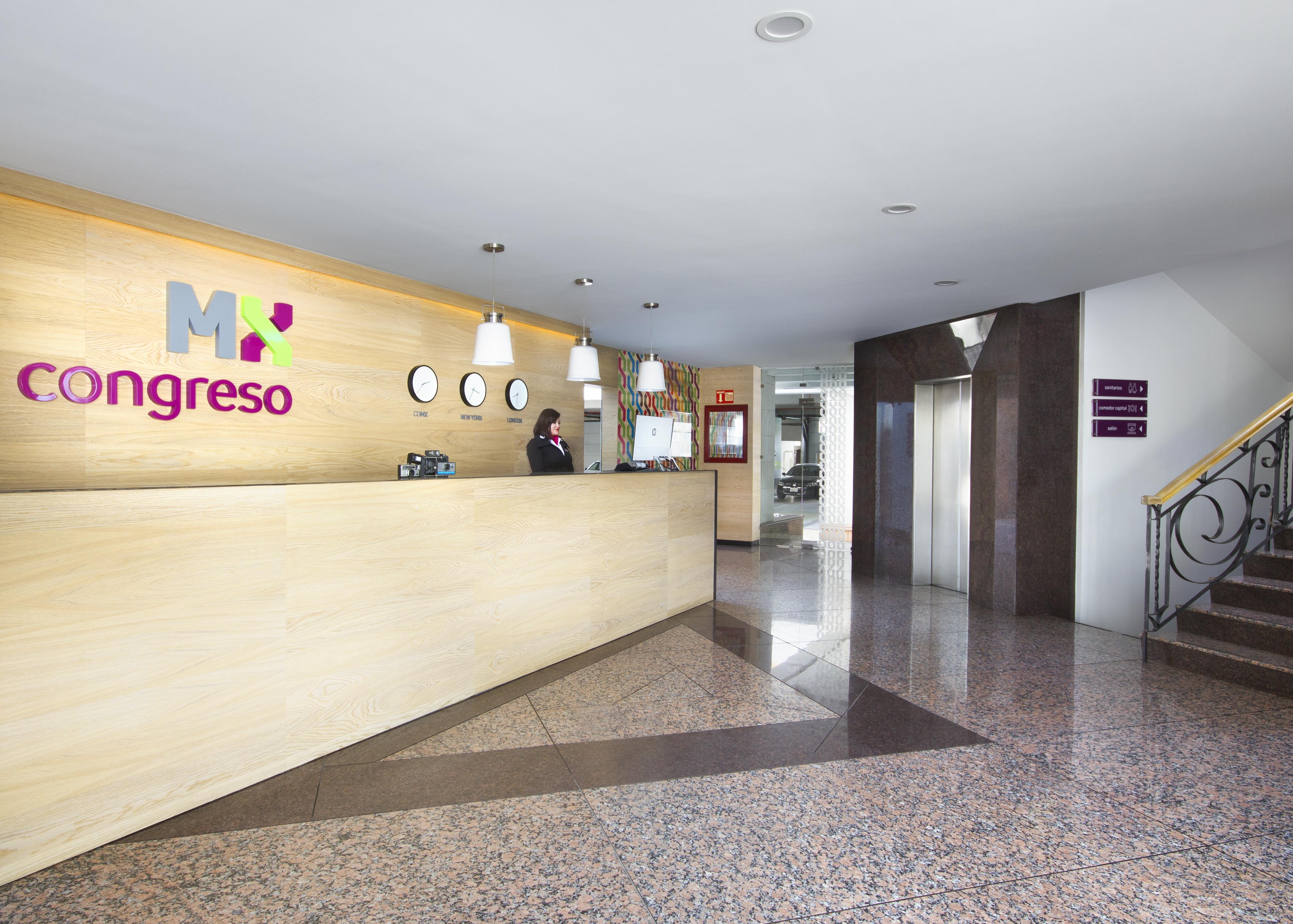 Hotel Mx Congreso Mexico City Exterior photo